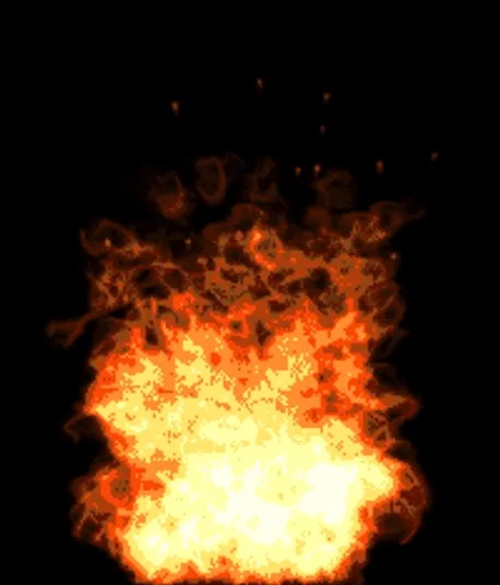 BURN logo